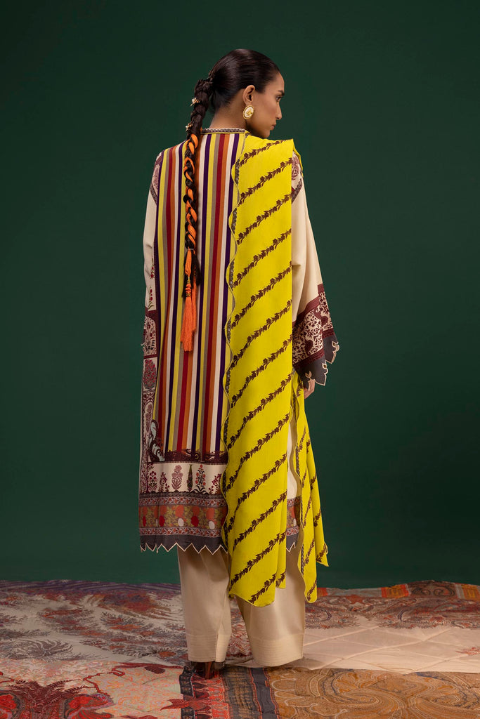 H255-007A-2DA – authentic Pakistani dress from the Mahay Winter 25 collection for women in the UK