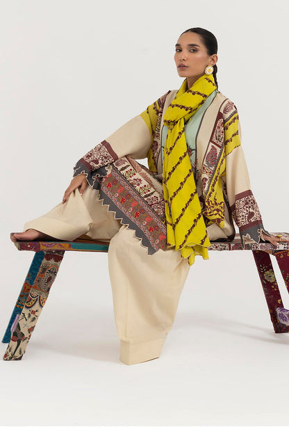 H255-007A-2DA – authentic Pakistani dress from the Mahay Winter 25 collection for women in the UK