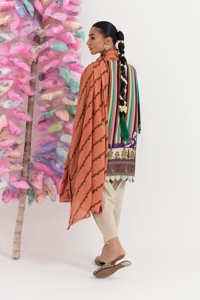 H255-007B-2DA – authentic Pakistani dress from the Mahay Winter 25 collection for women in the UK