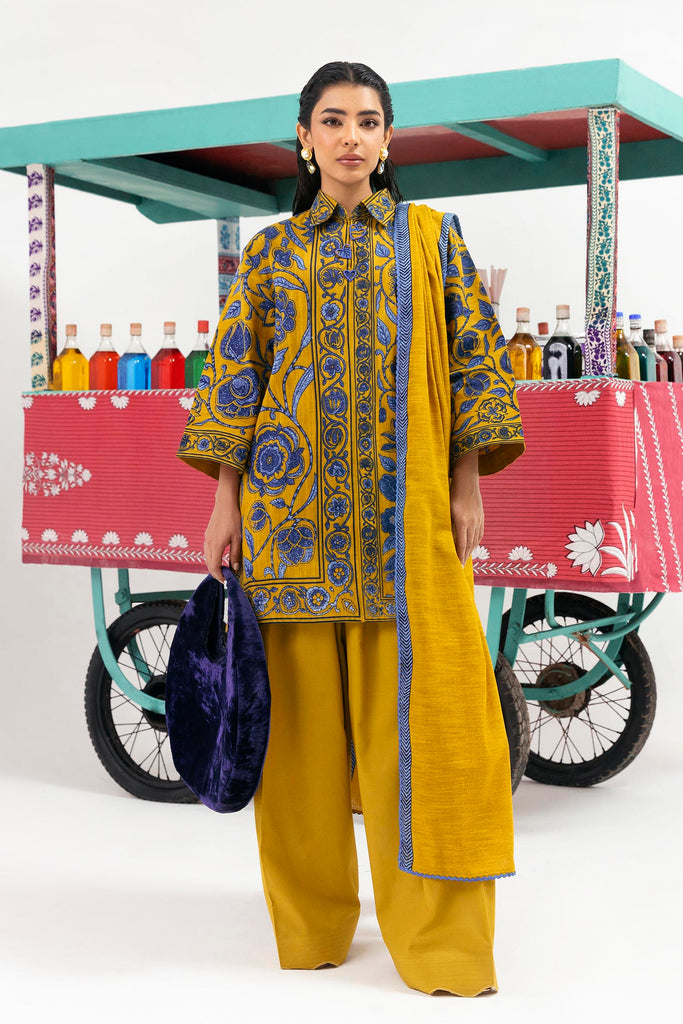 H255-008B-2Q – authentic Pakistani dress from the Mahay Winter 25 collection for women in the UK