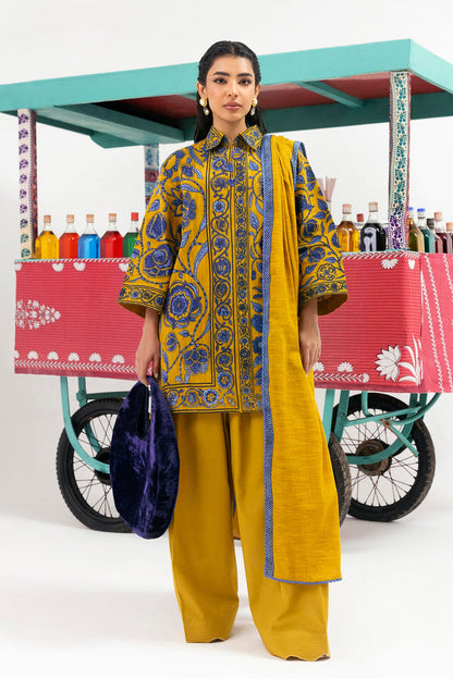 H255-008B-2Q – authentic Pakistani dress from the Mahay Winter 25 collection for women in the UK