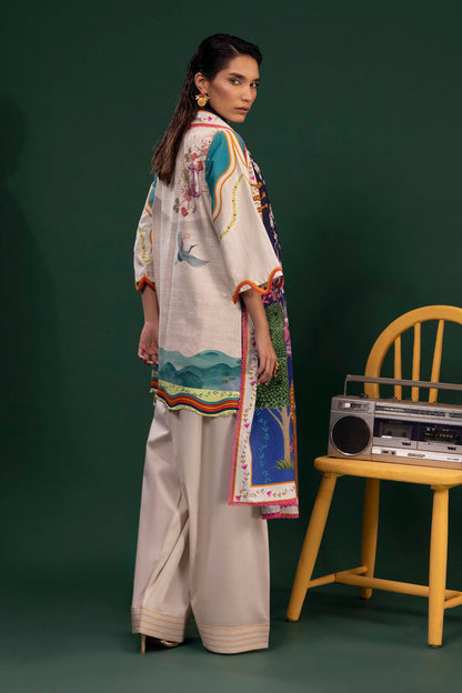 H255-010A-2Q – authentic Pakistani dress from the Mahay Winter 25 collection for women in the UK