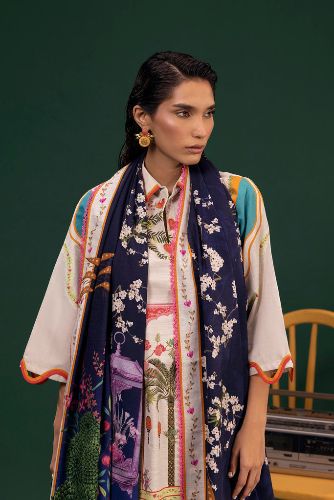 H255-010A-2Q – authentic Pakistani dress from the Mahay Winter 25 collection for women in the UK