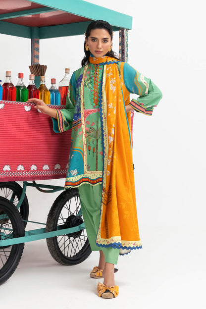 H255-010B-2Q – authentic Pakistani dress from the Mahay Winter 25 collection for women in the UK