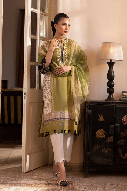 Sana Safinaz | Mahay Summer 26 | H263-001B-2BG - Luxury Dress - available at Maria Faisal in UK and USA.