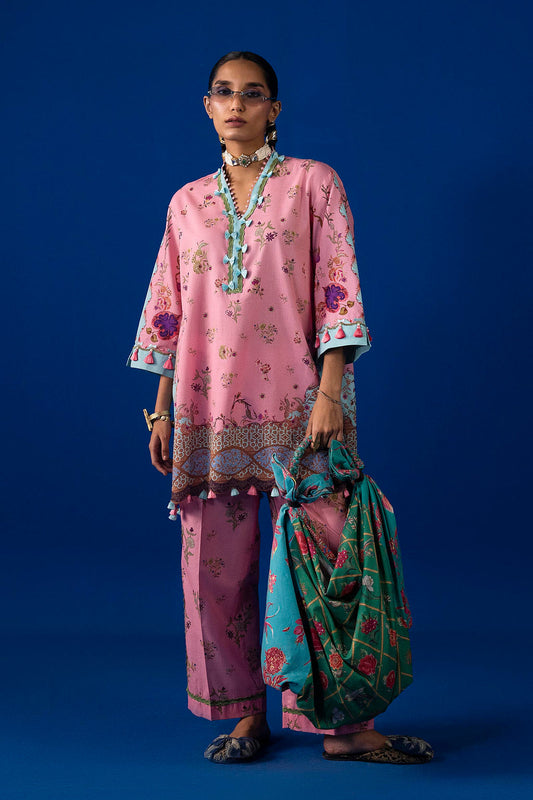 Sana Safinaz | Mahay Summer 26 | H263-002A-2AC - Luxury Dress - available at Maria Faisal in UK and USA.