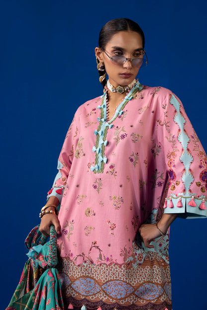 Sana Safinaz | Mahay Summer 26 | H263-002A-2AC - Luxury Dress - available at Maria Faisal in UK and USA.