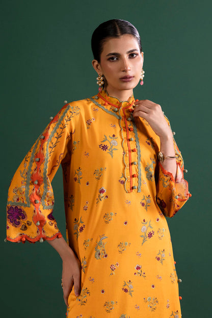 Sana Safinaz | Mahay Summer 26 | H263-002B-2AC - Luxury Dress - available at Maria Faisal in UK and USA.