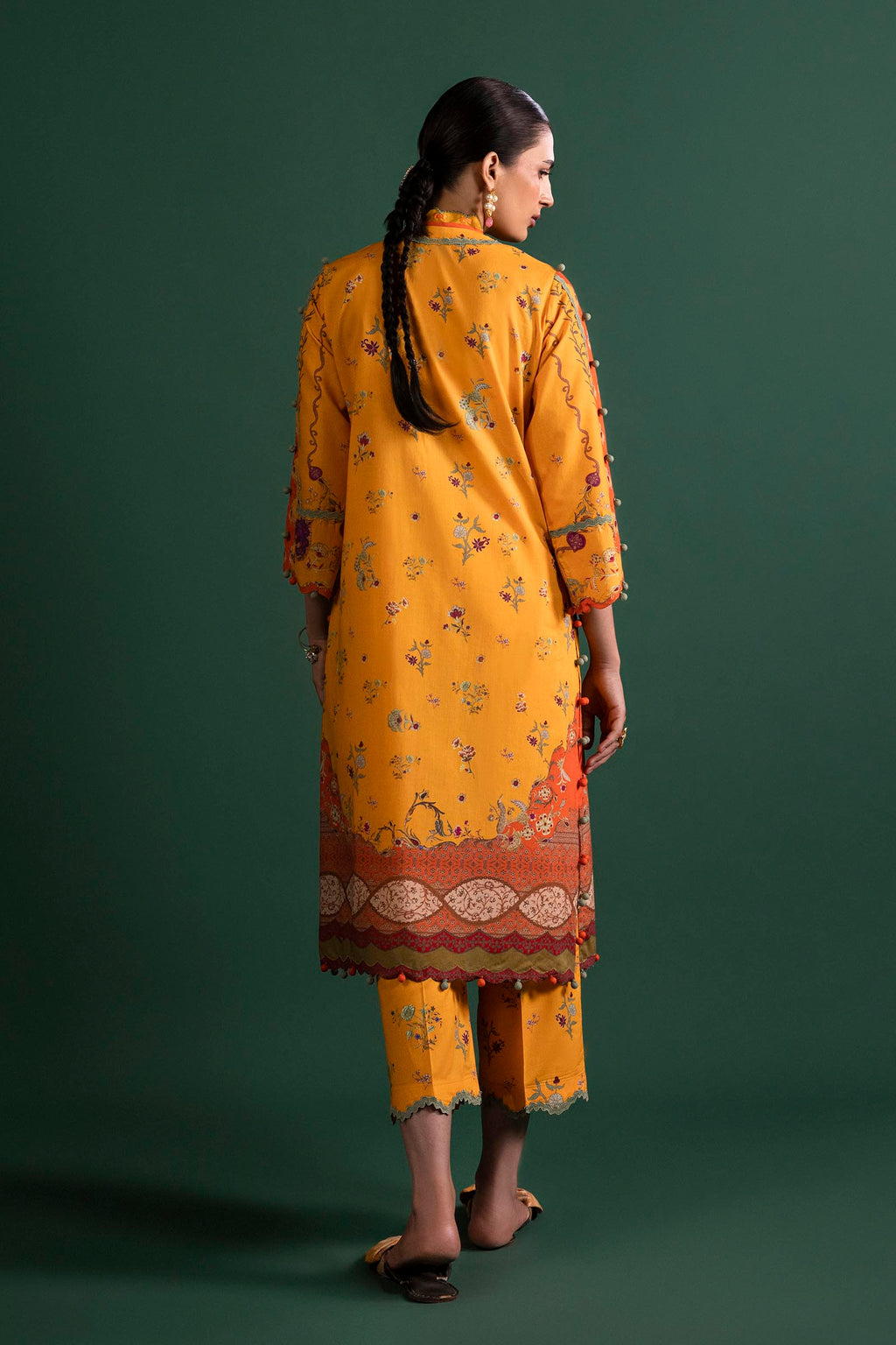 Sana Safinaz | Mahay Summer 26 | H263-002B-2AC - Luxury Dress - available at Maria Faisal in UK and USA.