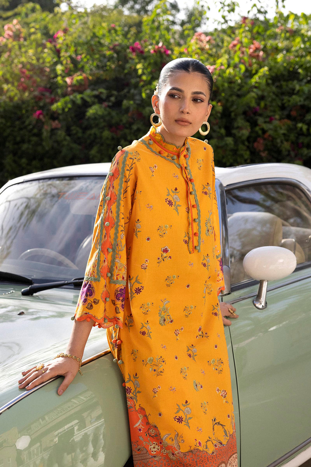 Sana Safinaz | Mahay Summer 26 | H263-002B-2AC - Luxury Dress - available at Maria Faisal in UK and USA.