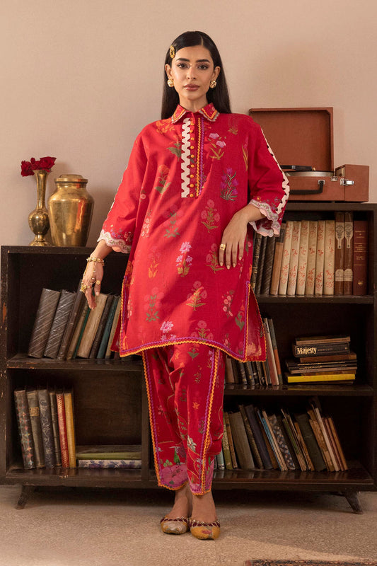 Sana Safinaz | Mahay Summer 26 | H263-003B-2AC - Luxury Dress - available at Maria Faisal in UK and USA.