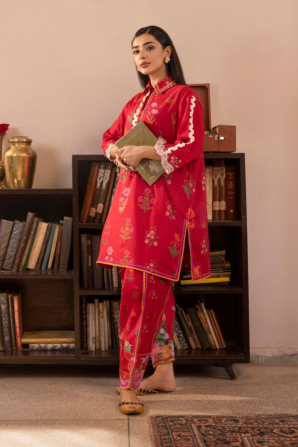 Sana Safinaz | Mahay Summer 26 | H263-003B-2AC - Luxury Dress - available at Maria Faisal in UK and USA.