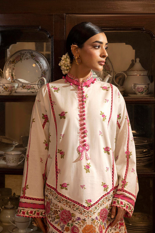 Sana Safinaz | Mahay Summer 26 | H263-006A-2AC - Luxury Dress - available at Maria Faisal in UK and USA.