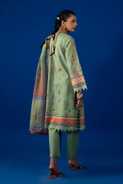 Sana Safinaz | Mahay Summer 26 | H263-007B-3AG - Luxury Dress - available at Maria Faisal in UK and USA.