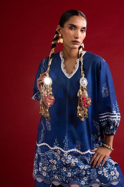Sana Safinaz | Mahay Summer 26 | H263-011A-2C - Luxury Dress - available at Maria Faisal in UK and USA.