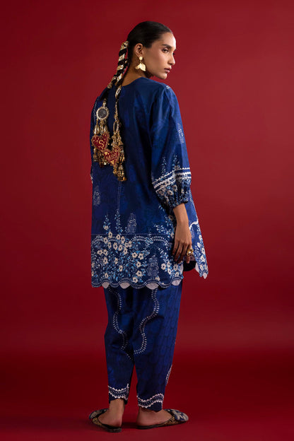 Sana Safinaz | Mahay Summer 26 | H263-011A-2C - Luxury Dress - available at Maria Faisal in UK and USA.