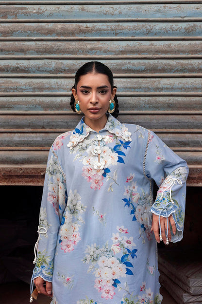 Sana Safinaz | Mahay Summer 26 | H264-001A-2C - Luxury Dress - available at Maria Faisal in UK and USA.