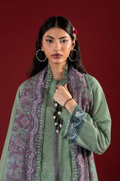 Sana Safinaz | Mahay Summer 26 | H264-003B-3AG - Luxury Dress - available at Maria Faisal in UK and USA.