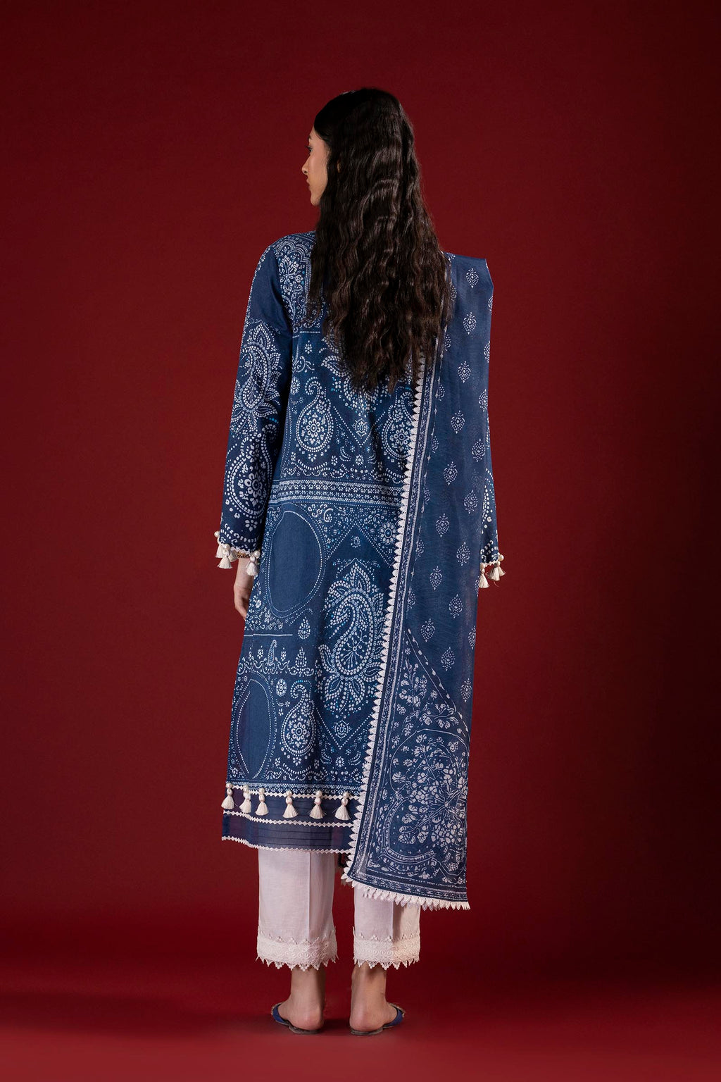 Sana Safinaz | Mahay Summer 26 | H264-004A-2G - Luxury Dress - available at Maria Faisal in UK and USA.