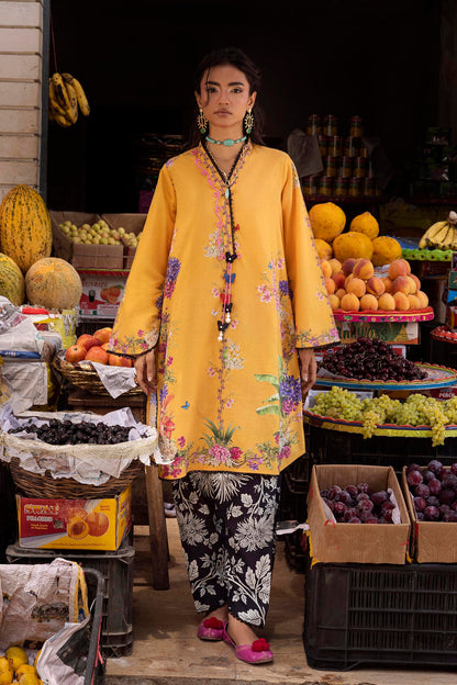 Sana Safinaz | Mahay Summer 26 |  H264-005A-2C - Luxury Dress - available at Maria Faisal in UK and USA.