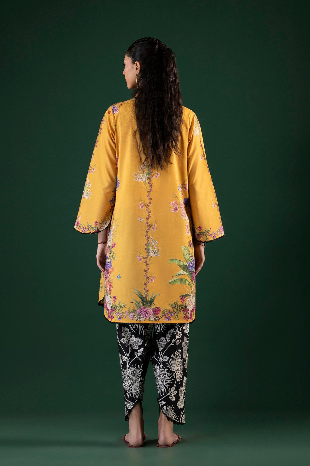 Sana Safinaz | Mahay Summer 26 |  H264-005A-2C - Luxury Dress - available at Maria Faisal in UK and USA.