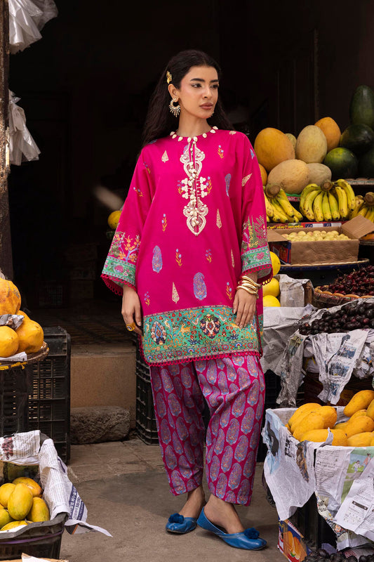 Sana Safinaz | Mahay Summer 26 | H264-006B-2AC - Luxury Dress - available at Maria Faisal in UK and USA.