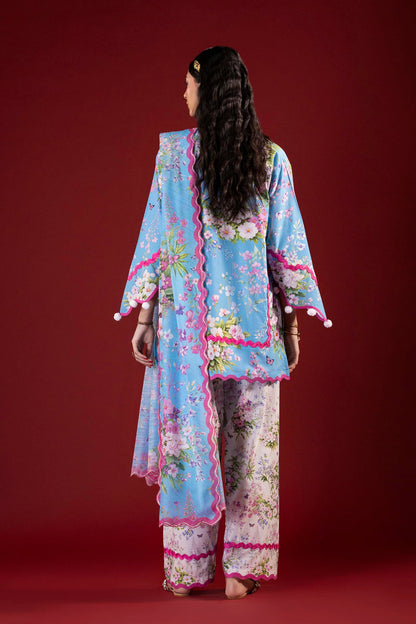 Sana Safinaz | Mahay Summer 26 | H264-007A-3AG - Luxury Dress - available at Maria Faisal in UK and USA.