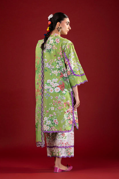Sana Safinaz | Mahay Summer 26 | H264-007B-3AG - Luxury Dress - available at Maria Faisal in UK and USA.