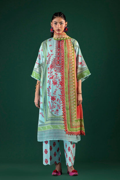 Sana Safinaz | Mahay Summer 26 | H264-008A-3CG - Luxury Dress - available at Maria Faisal in UK and USA.