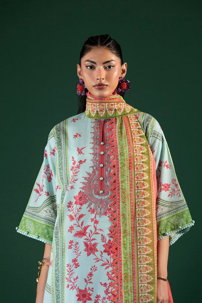 Sana Safinaz | Mahay Summer 26 | H264-008A-3CG - Luxury Dress - available at Maria Faisal in UK and USA.
