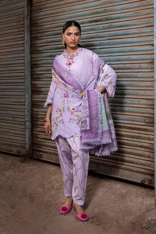 Sana Safinaz | Mahay Summer 26 | H264-009A-3CG - Luxury Dress - available at Maria Faisal in UK and USA.