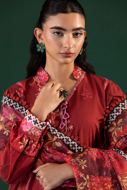 Sana Safinaz | Mahay Summer 26 | H264-010A-3AG - Luxury Dress - available at Maria Faisal in UK and USA.
