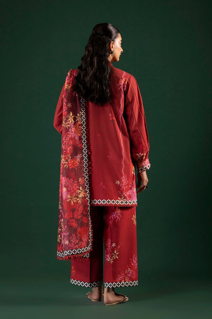 Sana Safinaz | Mahay Summer 26 | H264-010A-3AG - Luxury Dress - available at Maria Faisal in UK and USA.