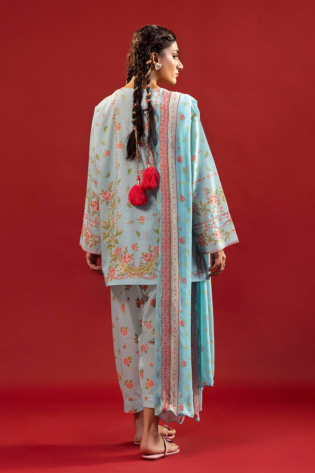 Sana Safinaz | Mahay Summer 26 |S-17 - Luxury Dress - available at Maria Faisal in UK and USA.