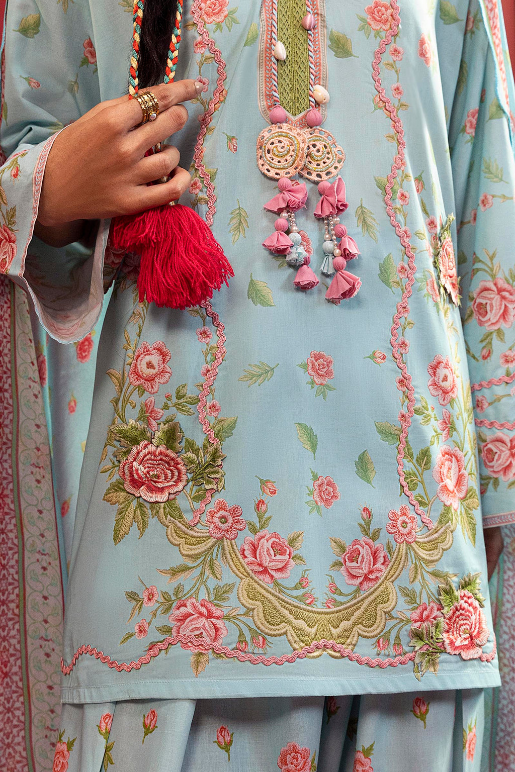 Sana Safinaz | Mahay Summer 26 |S-17 - Luxury Dress - available at Maria Faisal in UK and USA.