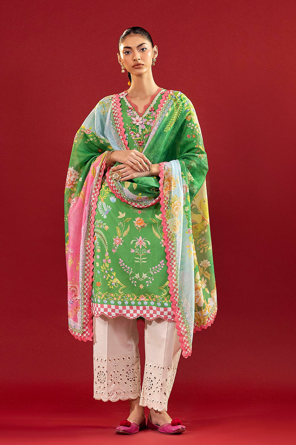 Sana Safinaz | Mahay Summer 26 |S-15 - Luxury Dress - available at Maria Faisal in UK and USA.