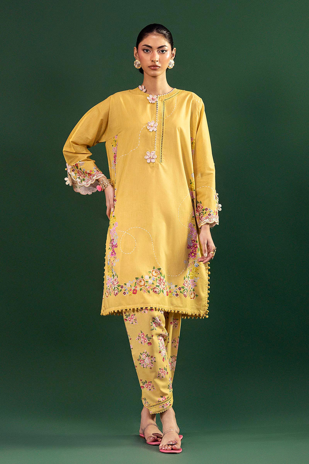 Sana Safinaz | Mahay Summer 26 |S-14 - Luxury Dress - available at Maria Faisal in UK and USA.