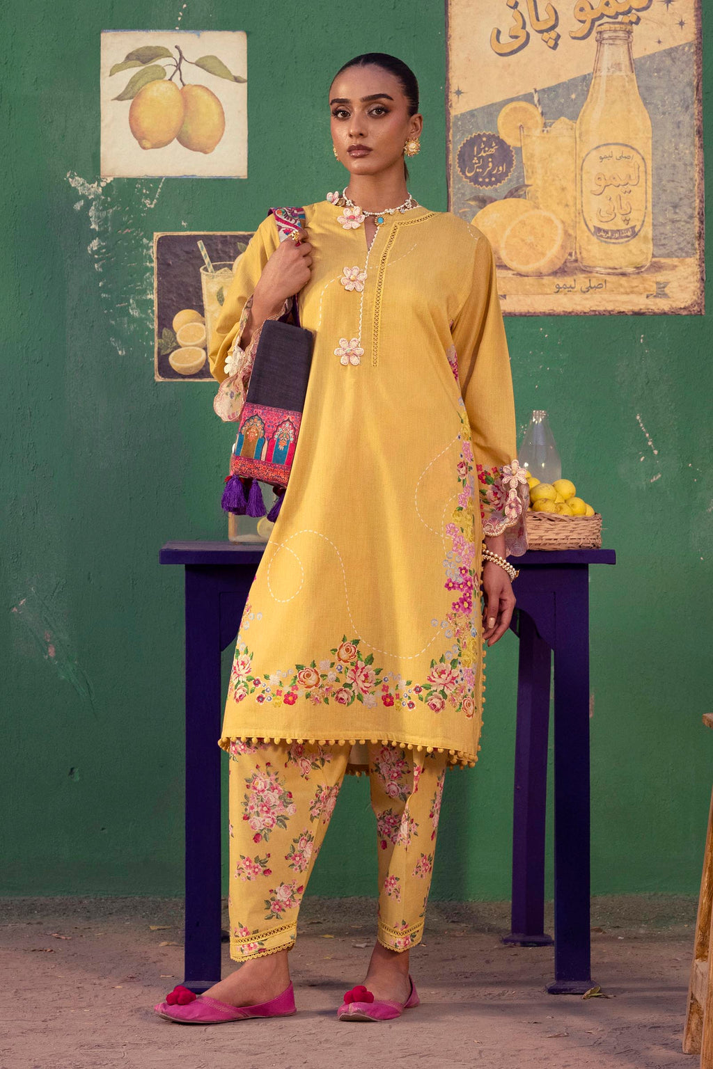Sana Safinaz | Mahay Summer 26 |S-14 - Luxury Dress - available at Maria Faisal in UK and USA.