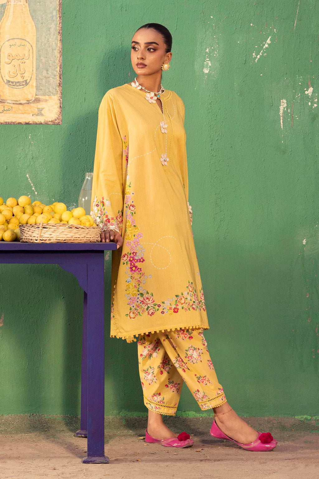 Sana Safinaz | Mahay Summer 26 |S-14 - Luxury Dress - available at Maria Faisal in UK and USA.