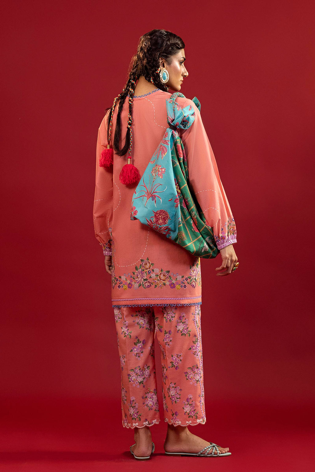Sana Safinaz | Mahay Summer 26 |S-13 - Luxury Dress - available at Maria Faisal in UK and USA.