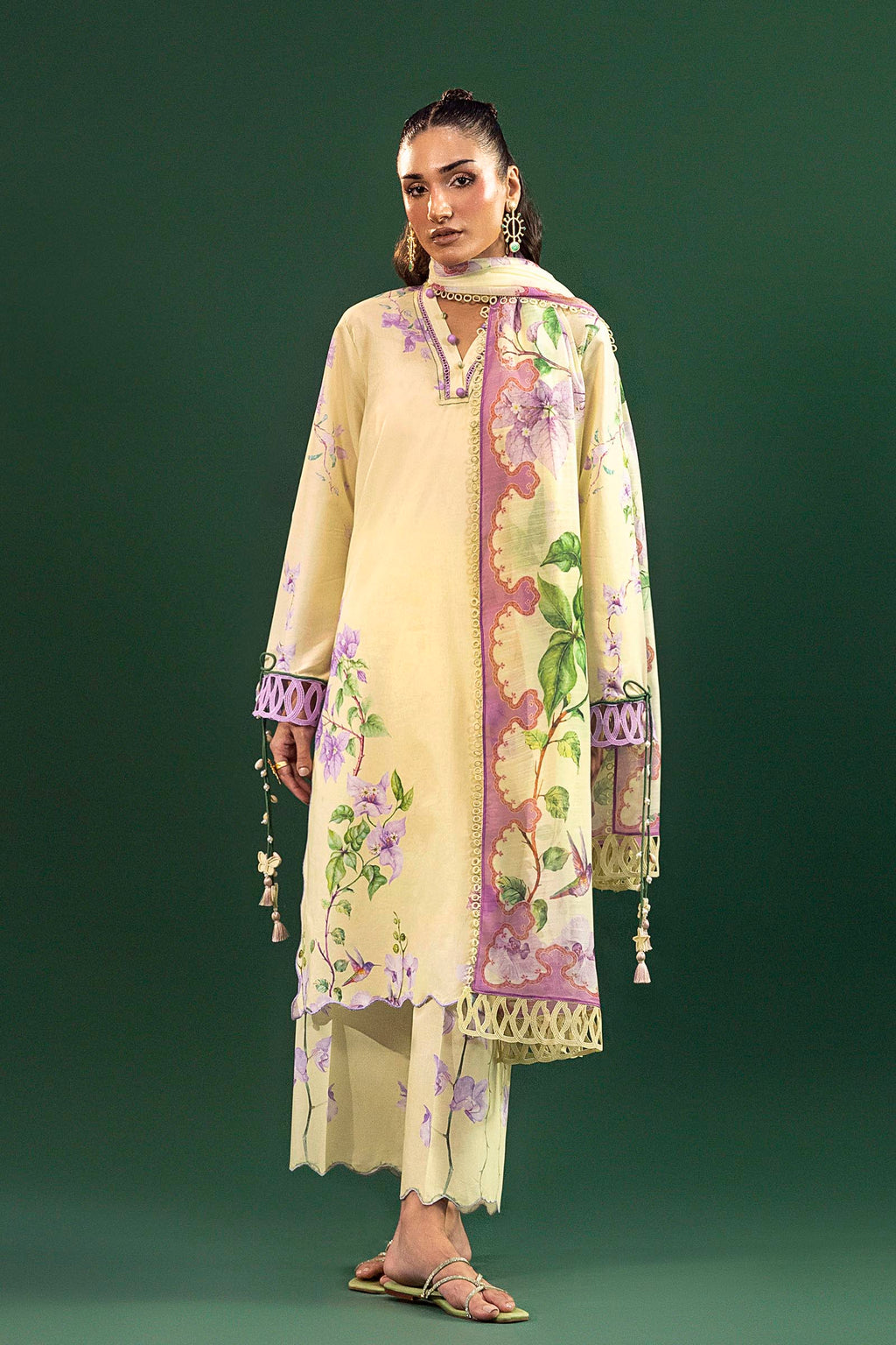 Sana Safinaz | Mahay Summer 26 |S-10 - Luxury Dress - available at Maria Faisal in UK and USA.