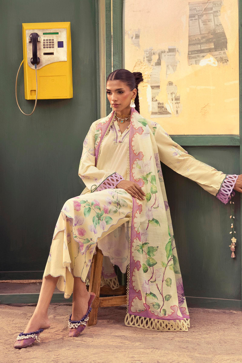 Sana Safinaz | Mahay Summer 26 |S-10 - Luxury Dress - available at Maria Faisal in UK and USA.