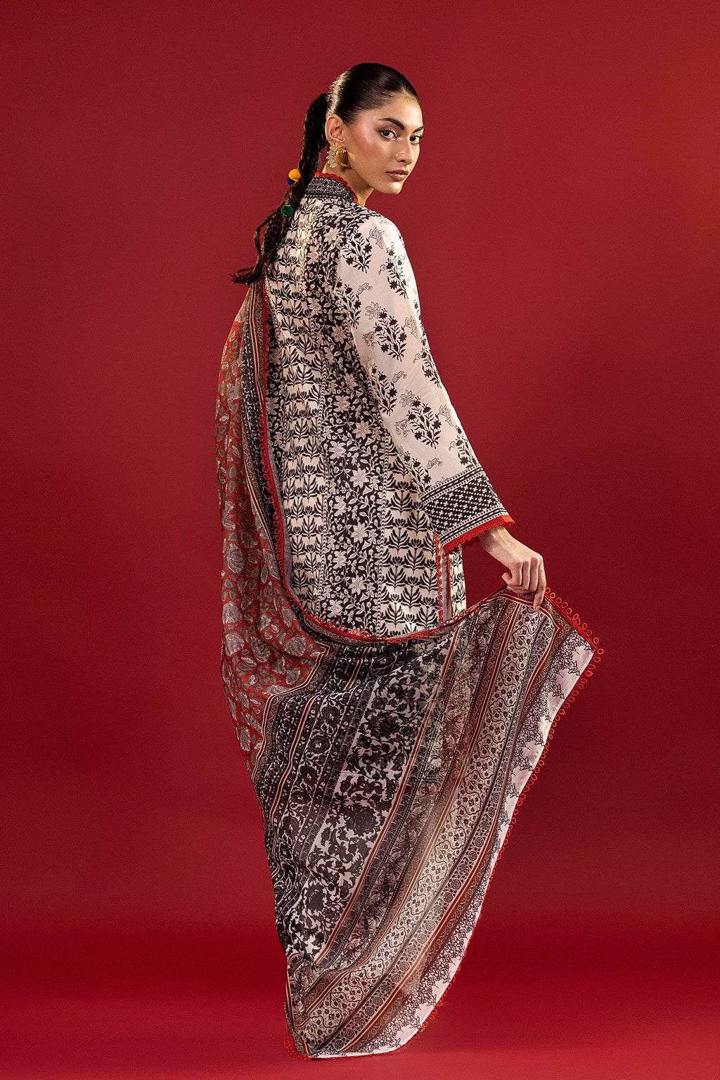 Sana Safinaz | Mahay Summer 26 |S-09 - Luxury Dress - available at Maria Faisal in UK and USA.