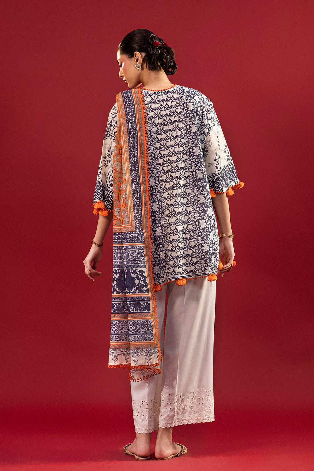Sana Safinaz | Mahay Summer 26 |S-08 - Luxury Dress - available at Maria Faisal in UK and USA.