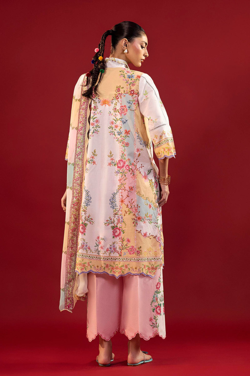 Sana Safinaz | Mahay Summer 26 |S-06 - Luxury Dress - available at Maria Faisal in UK and USA.