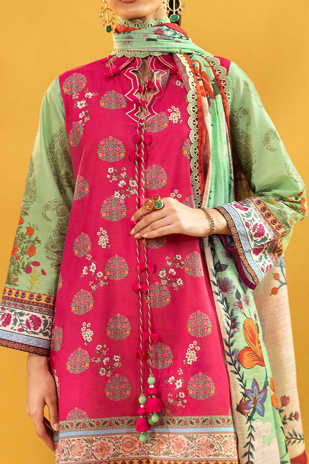 Sana Safinaz | Mahay Summer 26 |S-05 - Luxury Dress - available at Maria Faisal in UK and USA.