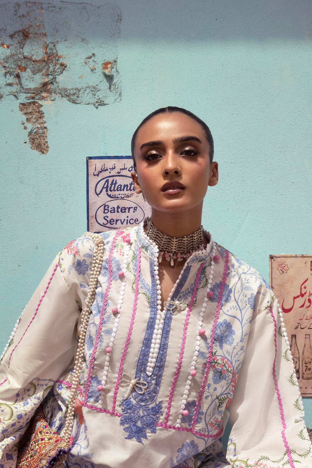 Sana Safinaz | Mahay Summer 26 |S-04 - Luxury Dress - available at Maria Faisal in UK and USA.