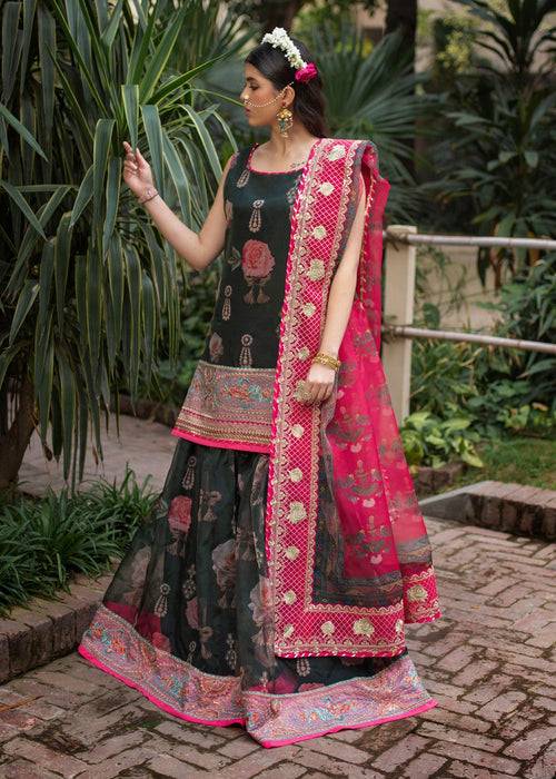 Ali Xeeshan | Chanda Luxury Pret | Green Forest by Maria Faisal - Registered Vendor of : Ali Xeeshan - type : Ladies Clothes - 100% original wedding dresses