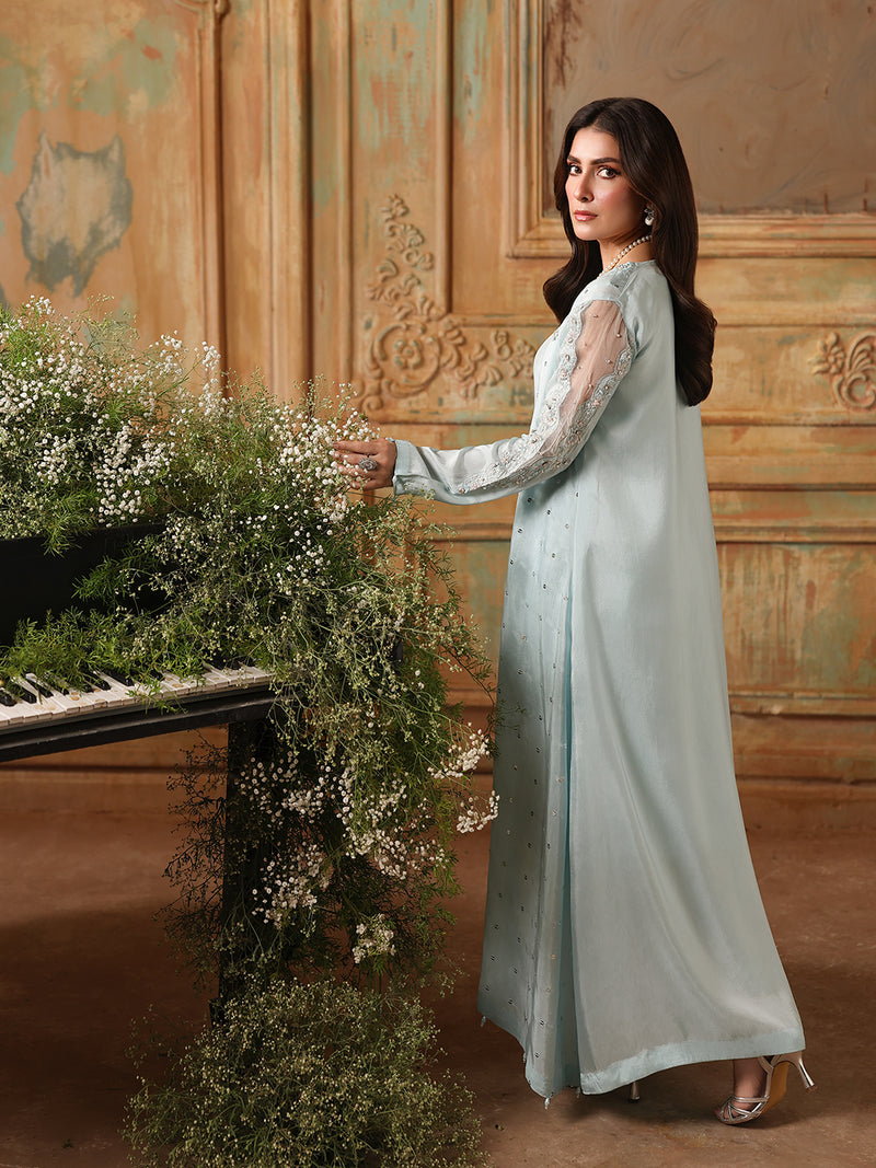 Ain | Sila Formals | HARMONY - Formal Dress - available at Maria Faisal in UK and USA.