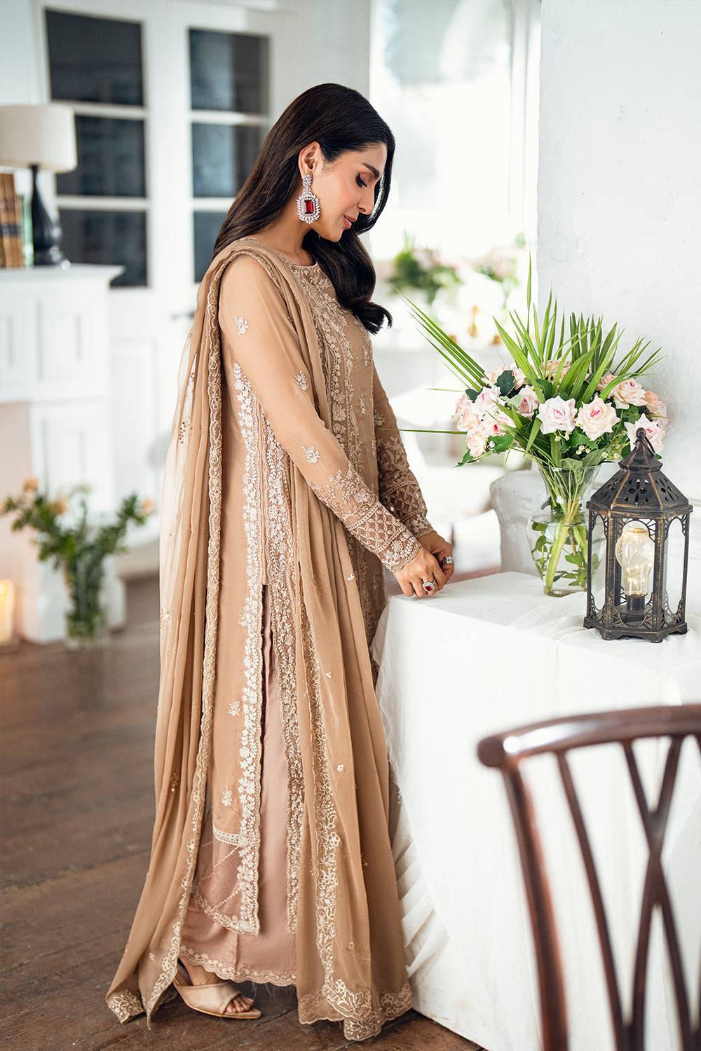 Azure | Vogue Formals | Hazel Veil by Maria Faisal - Registered Vendor of : Azure - type : Ladies Clothes - 100% original wedding dresses